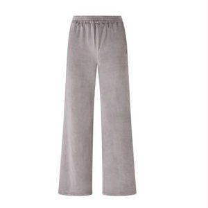 Skims Velour Track Pant in Smoke Size Small